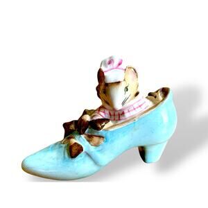 Beatrix Potter’s “The Old Woman Who Lived in a Shoe” Beswick England